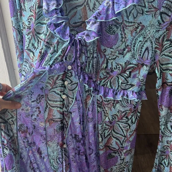 Free People Wildest Dreams Tunic Blouse - Picture 3 of 5